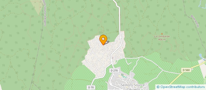 localisation de l'entreprise JONAGE  SEILLONS-SOURCE-D'ARGENS