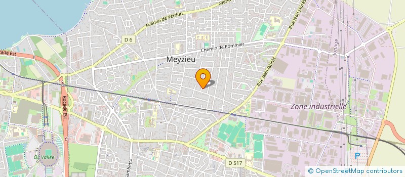 localisation de l'entreprise JONAGE TAXI à MEYZIEU
