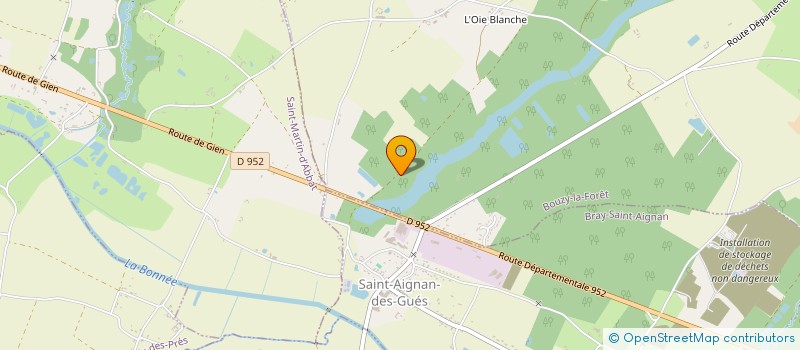 localisation de l'entreprise JONALIQUE à BRAY-SAINT-AIGNAN