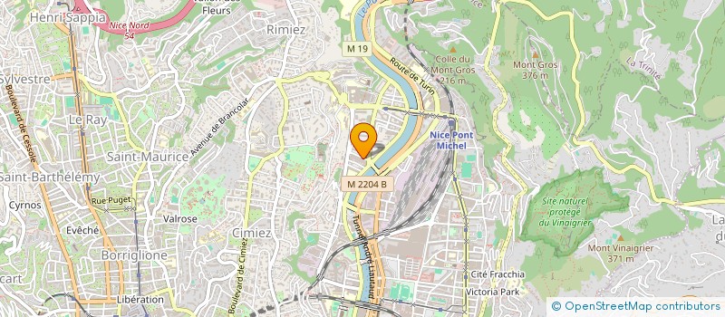 localisation de l'entreprise JONAS à NICE