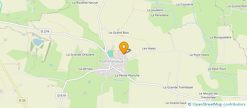 localisation de l'entreprise JONAS LA ROSE  POMMERIEUX