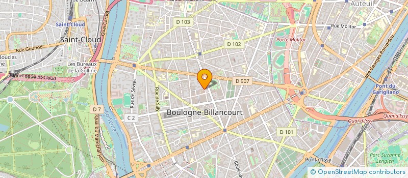 localisation de l'entreprise JONAS SON à BOULOGNE-BILLANCOURT