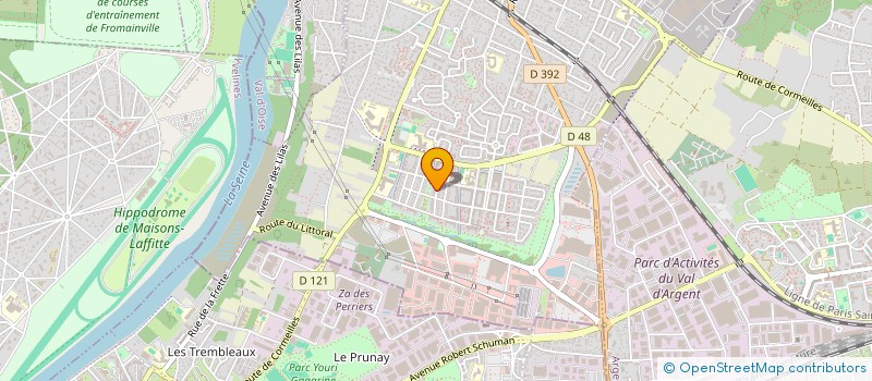 localisation de l'entreprise JONASH  CORMEILLES-EN-PARISIS