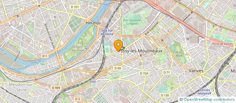 localisation de l'entreprise JONAT à ISSY-LES-MOULINEAUX