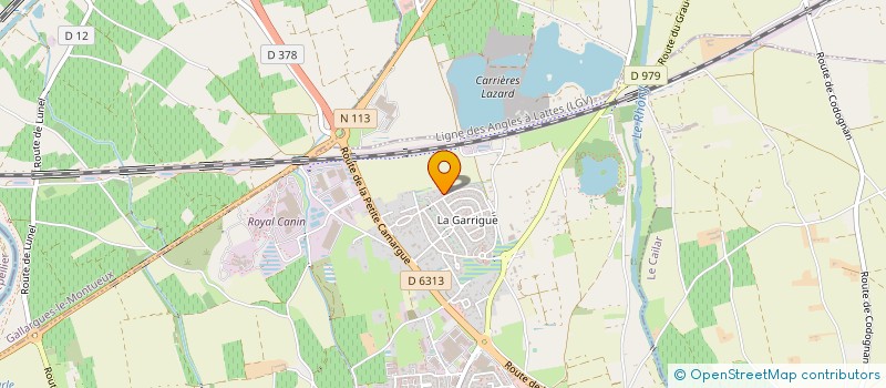 localisation de l'entreprise JONAT  AIMARGUES