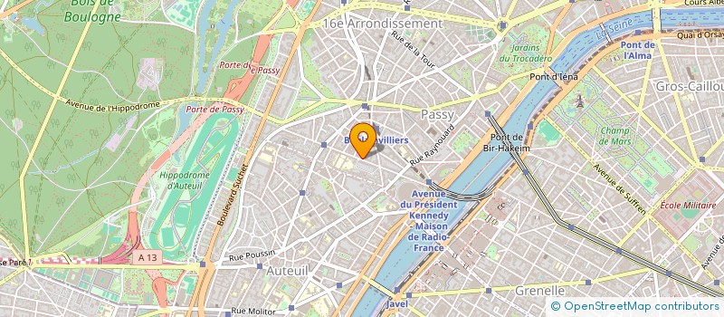 localisation de l'entreprise JONAT  PARIS