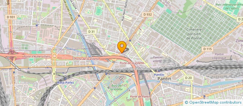 localisation de l'entreprise JONATHAN  PANTIN