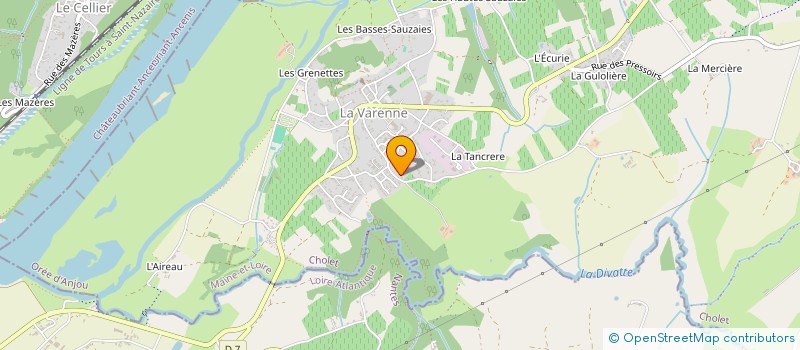 localisation de l'entreprise JONATHAN CHATELET  OREE-D'ANJOU