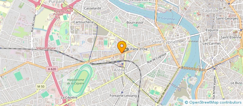 localisation de l'entreprise JONATHAN CHAUFFEUR PRIVE à TOULOUSE