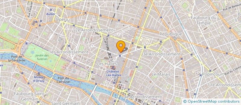 localisation de l'entreprise JONATHAN TEXTILES  PARIS