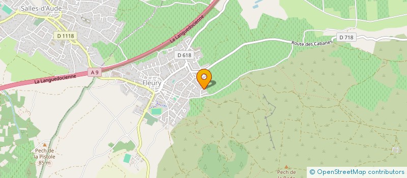 localisation de l'entreprise JONC à FLEURY