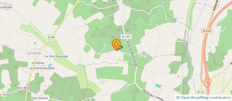 localisation de l'entreprise JONCHERE à MONTMERAC