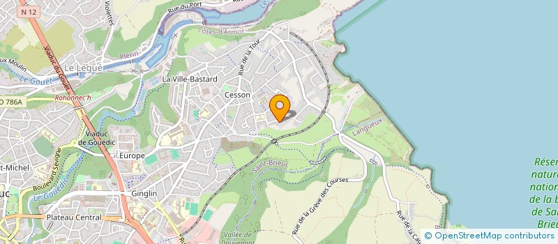 localisation de l'entreprise JONCHERETS à SAINT-BRIEUC