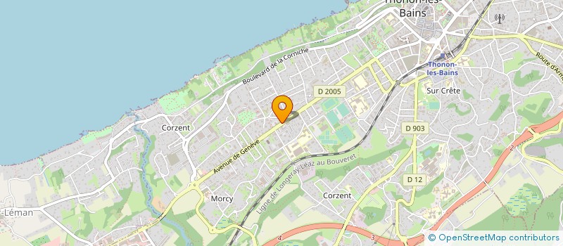 localisation de l'entreprise JONCHIA à THONON-LES-BAINS