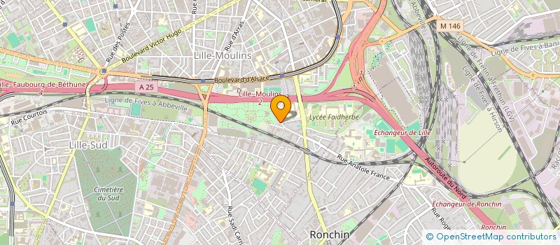 localisation de l'entreprise JONCKHEERE LES AMIS DE L'OBSERVATOIRE DE LILLE à LILLE