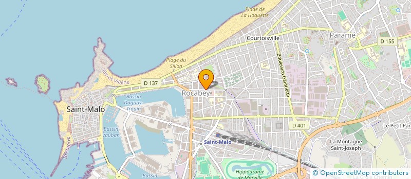 localisation de l'entreprise JONCQUEMAT à SAINT-MALO