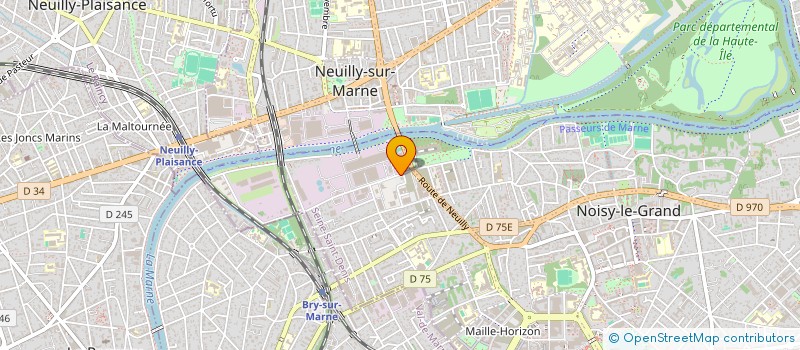 localisation de l'entreprise JONCS MARINS VOYAGES à NOISY-LE-GRAND