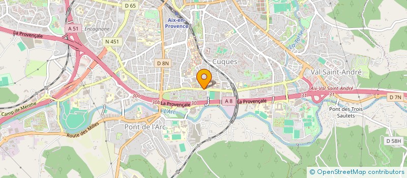 localisation de l'entreprise JONCTION ETUDES CONSEIL à AIX-EN-PROVENCE