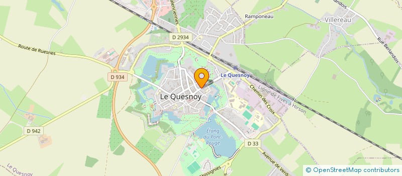 localisation de l'entreprise JONE  LE QUESNOY