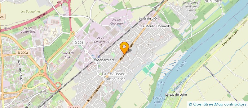 localisation de l'entreprise JONEAU HOLDING  LA CHAUSSEE-SAINT-VICTOR