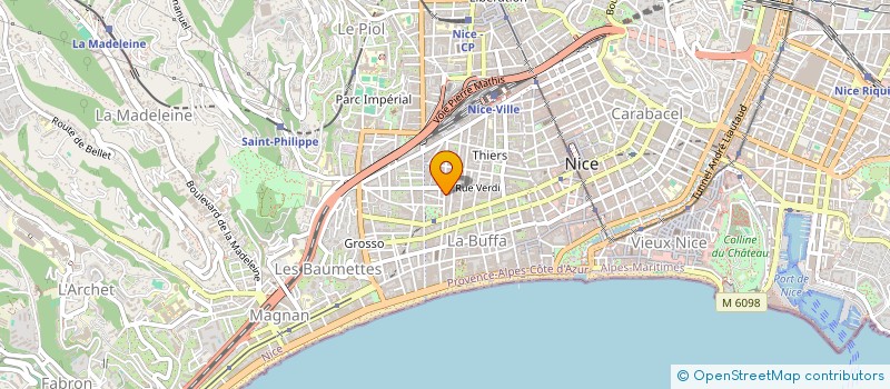 localisation de l'entreprise JONEL à NICE