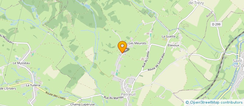 localisation de l'entreprise JONELLY  PERREUIL