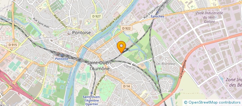 localisation de l'entreprise JONES PRO NET MULTISERVICES à SAINT-OUEN-L'AUMONE