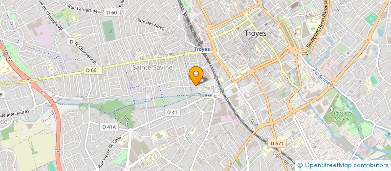 localisation de l'entreprise JONGLAGOGO à TROYES