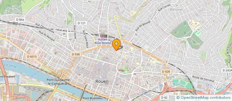 localisation de l'entreprise JONGLE 'UN' MAX à ROUEN