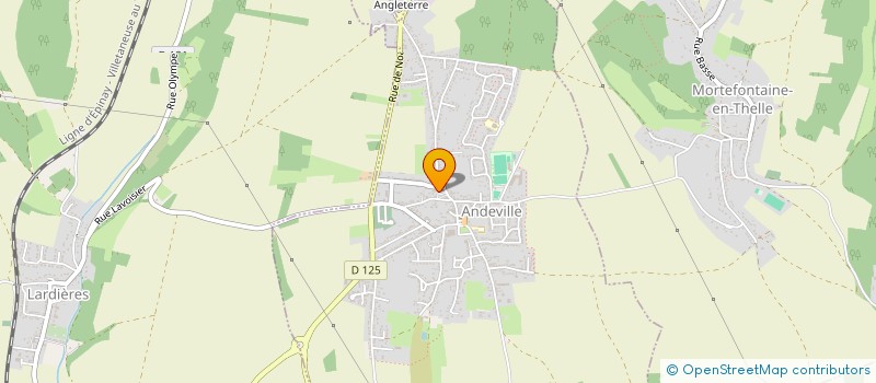 localisation de l'entreprise JONI  ANDEVILLE