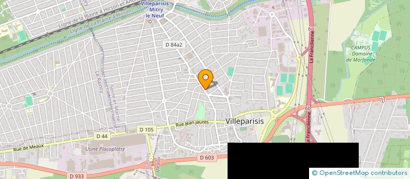 localisation de l'entreprise JONI PIN ISOLATION à VILLEPARISIS