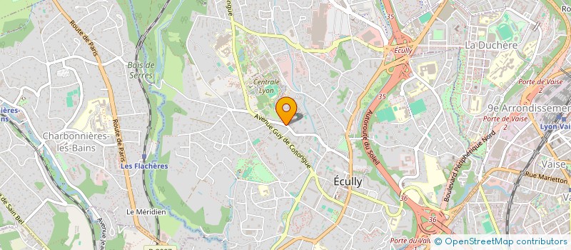 localisation de l'entreprise JONIA  ECULLY