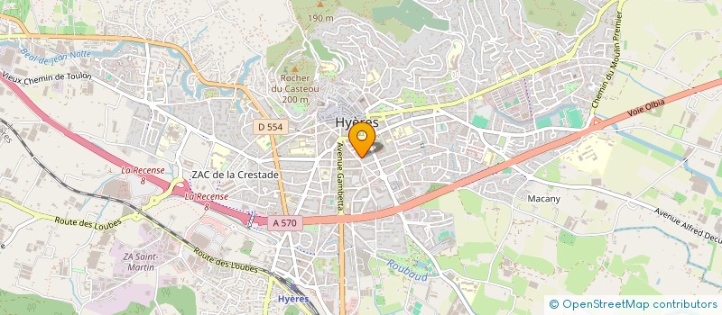 localisation de l'entreprise JONIO YVAN ET VERONIQUE à HYERES