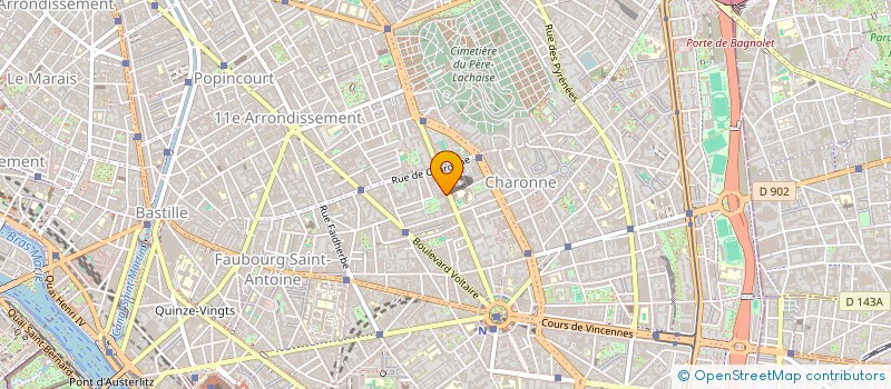 localisation de l'entreprise JONK  PARIS