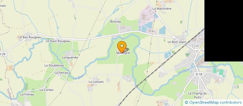 localisation de l'entreprise JONKERS GIRONDE  ISSE