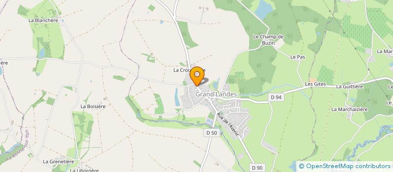 localisation de l'entreprise JONLYN  GRAND'LANDES