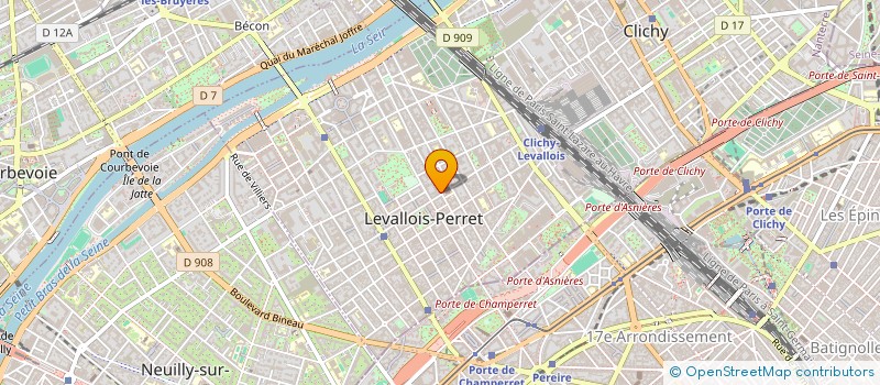 localisation de l'entreprise JONOCHIA CONSULTING à LEVALLOIS-PERRET