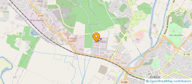localisation de l'entreprise JONOT à FREJUS
