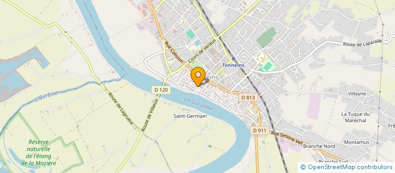 localisation de l'entreprise JONQUET INVESTISSEMENT  TONNEINS