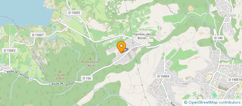 localisation de l'entreprise JONQUIERES  CLERMONT-L'HERAULT