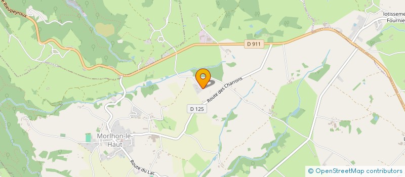 localisation de l'entreprise JONQUIERES TP  MORLHON-LE-HAUT