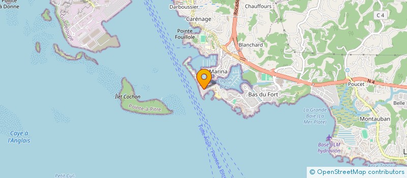 localisation de l'entreprise JONQUILLE  LE GOSIER