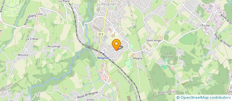 localisation de l'entreprise JONQUILLE SPORTIVE à REIGNIER-ESERY