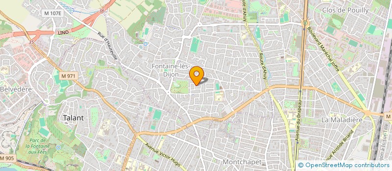 localisation de l'entreprise JONQUILLES D'ARTOIS  FONTAINE-LES-DIJON