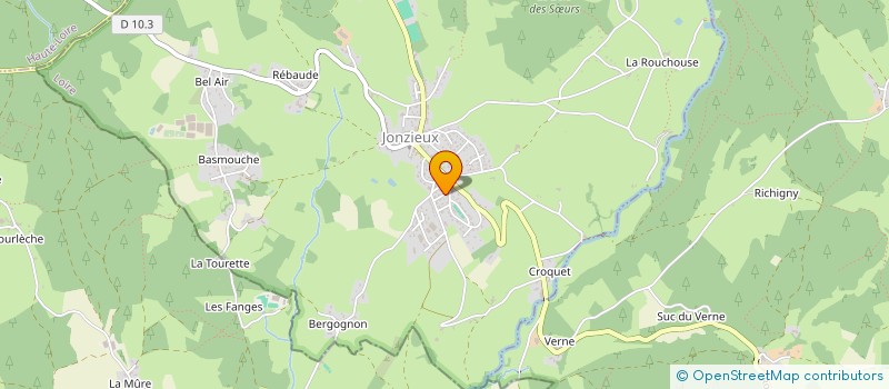 localisation de l'entreprise JONZIEUX FOOTBALL  JONZIEUX