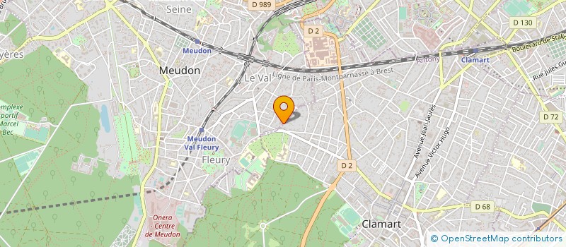 localisation de l'entreprise JOOLS ON WHEELS  MEUDON