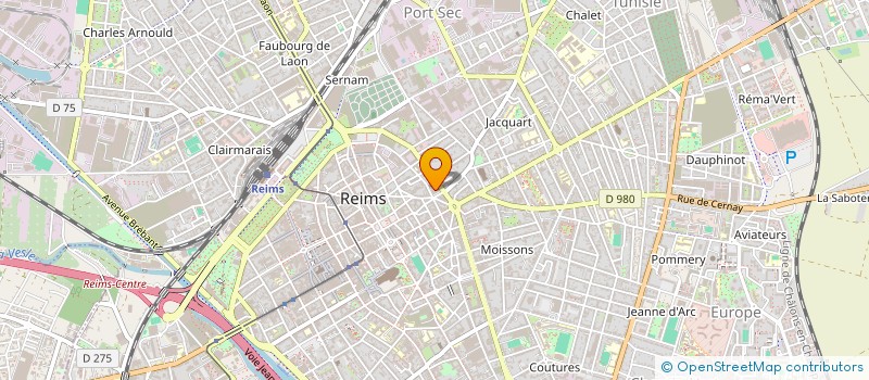 localisation de l'entreprise JOOLY  REIMS