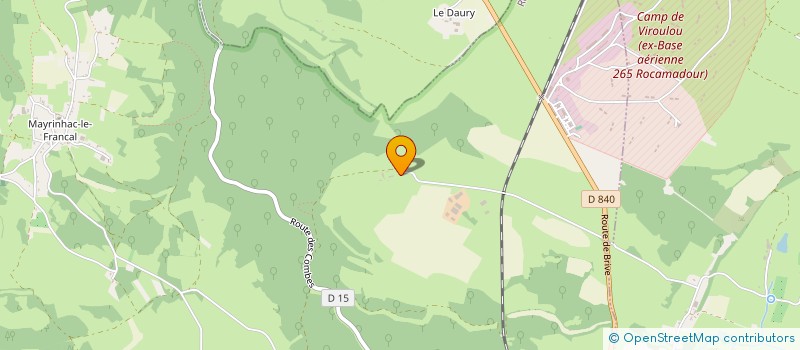 localisation de l'entreprise JOORIS-PAP  ROCAMADOUR