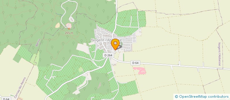 localisation de l'entreprise JOOSSEN-OUDIN  NOGENT-L'ABBESSE