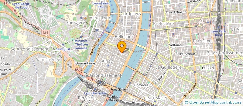 localisation de l'entreprise JOP 10  LYON